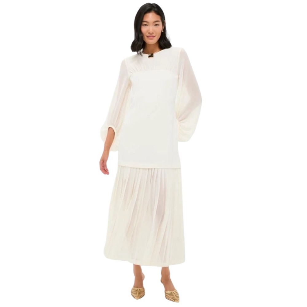NEW Tuckernuck Lorraine Dress. Ivory. S.
NWT